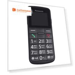 Сотовый телефон PANASONIC TU110, черный