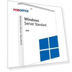 Ключ активации для   Windows Server Standard 2022, 64-bit, Russian, 1 ПК, DSP OEI DVD 16 Core (P73-08337)