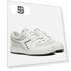 Кроссовки Diadora Magic Basket Low Tech, цвет серый, размер 42.5 EU