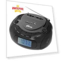 Магнитола Ritmix RBB-030BT черный/черный
