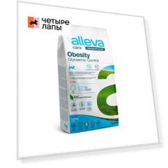 ALLEVA Cat Adult Obesity Glycemic Control Сухой диетический корм для кошек, 1,5 кг