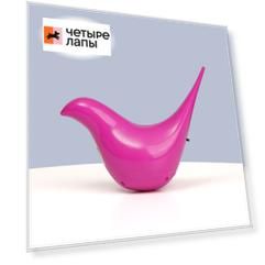 HiPet Игрушка для кошек Птичка с лазером, 14,8х11х6,3 см