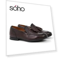 Мужские лоферы Clarks, коричневые Мужские лоферы Clarks, коричневые