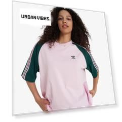 Женская футболка adidas Blocked, Розовый
