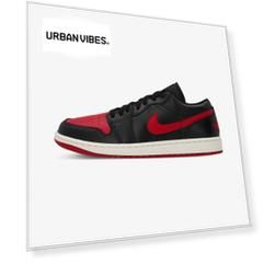 Женские кеды Nike Air Jordan 1 Low, Красный