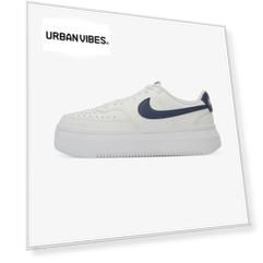 Женские кеды Nike Court Vision Alta, Бежевый