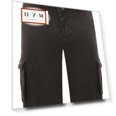 Шорты изо льна и хлопка Kiton