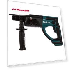 перфоратор аккумуляторный MAKITA DHR202Z 18В Li-Ion 1,9Дж SDS-Plus без АКБ и ЗУ