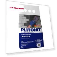 гидроизоляция полимер-цементная для внутр.работ PLITONIT ГидроСлой 5кг