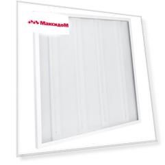 панель светодиодная IEK ДВО 6560-P 36Вт 6500К 595х595х20мм призма