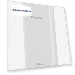 Портативный аккумулятор CANYON CNE-CPB2001 20000 мАч, Белый