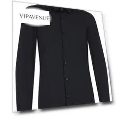 Рубашка Slim Fit однотонная
