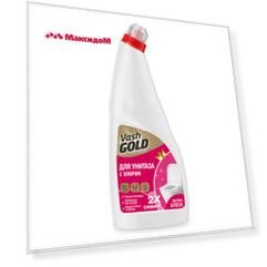 средство для туалета VASH GOLD White гель 750мл