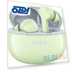 Гарнитура внутриканальные Realme Buds T110 зеленый беспроводные bluetooth в ушной раковине (631206000020)