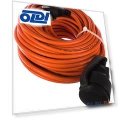 Gigant Удлинитель шнур б/з ПВС 2х0,75 6A 30м IP 44 PE-027