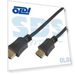 Шнур  HDMI - HDMI  gold  1М  без фильтров  (PE bag)  PROCONNECT
