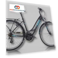 Женский велосипед POLYGON SIERRA DLX SPORT 28" 2018, AIXP28SDS (Рама: 43 (Рост: 155-165 см), Цвет: BLK)
