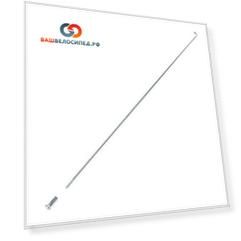Комплект велоспиц Vinca Sport 14G, стальные, с нипелями, серебристые, SP 176 (Длина: 264 мм)