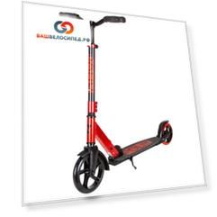 Детский самокат NOVATRACK POLIS PRO, 180.POLIS.RD22, складной, красный, SX23756