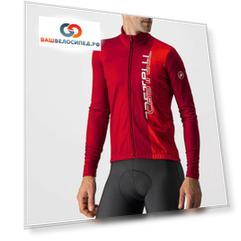 Веломайка Castelli TRAGUARDO FZ, длинный рукав, красный, 2022, 4521515 (Размер: S)