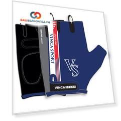 Велоперчатки VINCA SPORT Donato new, со световозвращающей поверхностью, синие, VG 919 Donato new (Размер: S, Цвет: синие)