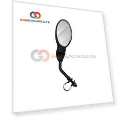 Зеркало велосипедное TBS CL-135, 4-7/8"X2-5/8", с красным катафотом на обратной стороне, CL-135-УЦЕНКА