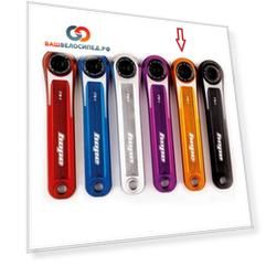 Шатуны HOPE RX Crankset, без паука, диаметр вала 30 мм, шатуны 175 мм, оранжевый, HCRXN75C