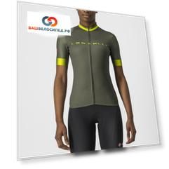 Веломайка Castelli GRADIENT женская, короткий рукав, хаки, 4521050 (Размер: S)