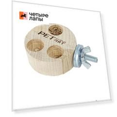 PetStandArt Фуражилка для птиц Wall snack, 50x20 cм