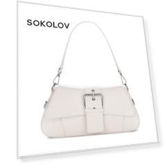 Сумка-багет SOKOLOV из искусственной кожи