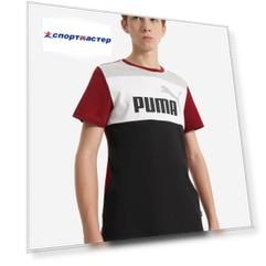 Футболка для мальчиков PUMA ESS+ Block, Красный