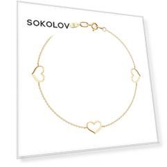 Браслет SOKOLOV из золота