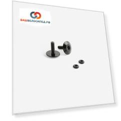 Винты крепления козырька Met Screws Kit Parachute MCR, Black, OS, 2024, 5KVIM120000