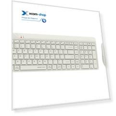 Клавиатура и мышь Wireless A4Tech FG2300 AIR BEIGE клав:бежевая мышь:бежевая, USB, slim (1971896)