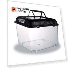 Naribo Фаунариум для мелких животных PC-260, 26x26x20 см, черный