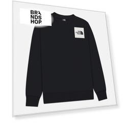 Мужская толстовка The North Face Fine Crew, цвет чёрный, размер M
