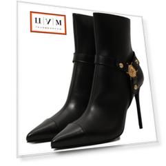 Кожаные ботильоны Eva 95 Balmain