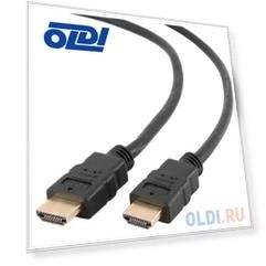 Bion Кабель HDMI v1.4, 19M/19M, 3D, 4K UHD, Ethernet, Cu, экран, позолоченные контакты, 1м, черный [BXP-CC-HDMI4-010]