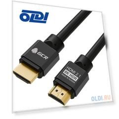 Кабель HDMI 1.5м Greenconnect GCR-55550 круглый черный