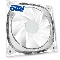 Вентилятор Lamptron DIAMOND+ ARGB, 120x120x25 мм, 1500 об/мин, 30 дБА, PWM, белые, ARGB подсветка, 3 шт в упаковке