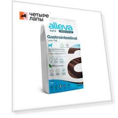 ALLEVA Dog Gastrointestinal Low Fat Сухой диетический корм для собак, 2 кг