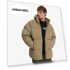 Мужской пуховик PUMA, Бежевый