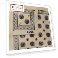 Платок из шерсти и шелка BOSS