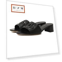 Кожаные мюли Bianca Dolce & Gabbana