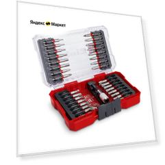 Набор бит Einhell 33 предмета,50 мм, с держателем