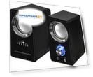 Колонки Oklick OK-116, 2.0, черный, 6 Вт