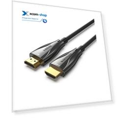 Кабель Vention ALBBAF оптический HDMI v2.1 19M/19M - 80м. Черный