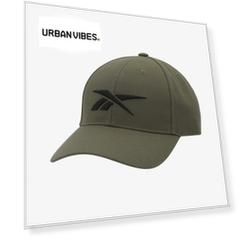 Бейсболка Reebok Vector унисекс, Зеленый