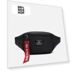 Сумка на пояс Alpha Industries Crew, цвет чёрный