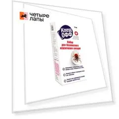 КЛЕЩОФФ Набор для безопасного извлечения клещей, 9 мл